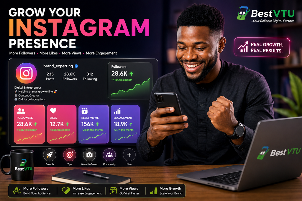 Instagram boosting services in Nigeria